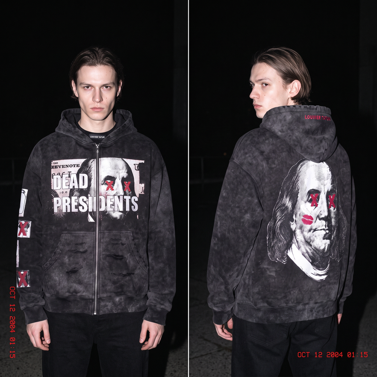 Charcoal Zip